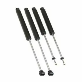 947340s Maxtrac Suspension 4-inch Front/rear Lift Shocks For 13-18 Dodge Ram 3500 4wd
