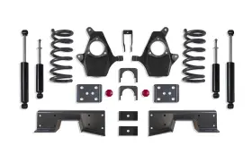 K330946-6 Maxtrac Suspension - 4 Inch X 6 Front And Rear Lowering Kit