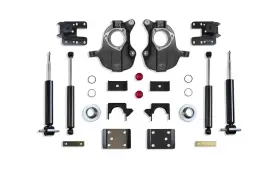 Kc331336 Maxtrac Suspension For Chevy Silverado 1500 16-18 3 Inch X 5 Front And Rear Lowering Kit