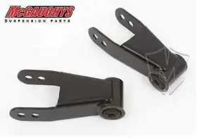 33131 Mcgaughys Adjustable Shackles With 1-2 Inch Rear Drop For 73-87 C-10 Trucks 2wd