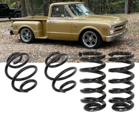 Cppfcs61023 Mcgaughys C10 Lowering Coils 1963-1972 Chevy Gmc Truck 3 Inch Drop Front 5 Rear
