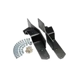 63167 Mcgaughys Suspension Parts Drop Kit 4-5 Inch Steel Black Powdercoated Chevy C10 Pickup Long Bed
