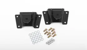 70020 Mcgaughys Suspension Parts Leaf Spring Hangers Rear Lowered Ford Pair