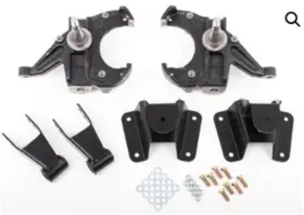 93130 Mcgaughys Suspension Parts Lowering Kit