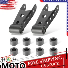 Mhqp-0208 Mhmoto 2-3 Inch Suspension Rear Drop Lowering Shackle Kit For Chevy Silverado Gmc Sierra