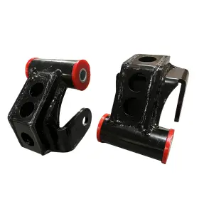 499-239 Mid Valley Drop Lowering Shackles 2ftft Leveling Kit For 2003-2013 Ram 1500 2500 3500