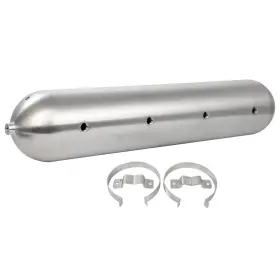 Mo177672t01 Motomasterspro 5 Gallon 9 Port Raw Aluminum Air Tank Suspension System 33 Inch Seamless