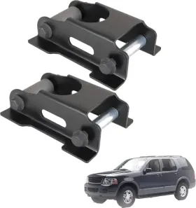 2-1020949-652074 Munirater 2-pack Rear Leaf Spring Shackle Repair Kit Replacement For