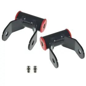 412120 Munirater Fit For Dodge Ram 1500 2wd Truck Drop Rear Lowering Shackles Leveling Kit 2pcs #2