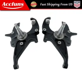 Afu77080f Munirater Pair 2ft Drop Lowering Spindles For Chevy S10/gmc Sonoma/gmc S15 1982-2004