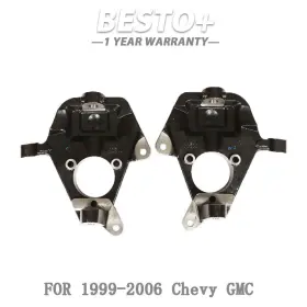 Btp168983p Munirater Fit For 1999-2006 Chevy Gmc Silverado Sierra 1500 Awd 2 Inch Drop Lowering Spindles