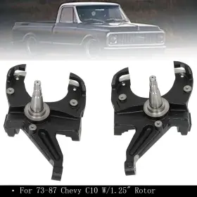 Rdb150498t Munirater 2pcs For 73-87 Chevy C10 With 1.25 Inch Rotor Drop Spindles 2.5 Front Suspension Lower