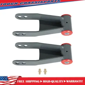 Tsp264120s Munirater 2 Inch 1 Rear Lowering Shackles Suspension 2wd 4wd Kit For Ford F150 97-03