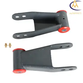 1634556 Nurniacl For 1975-1986/87 Gmc C/10 2 Inch Rear Adjustable Leveling Lowering Shackles Drop Kit