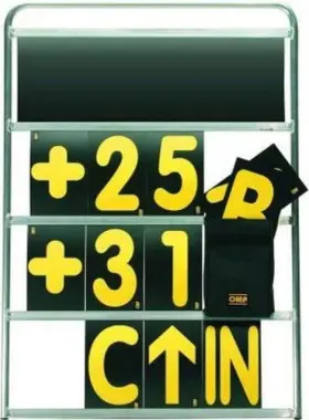 Nc0-1068 Omp Racing Aluminium Pit Board