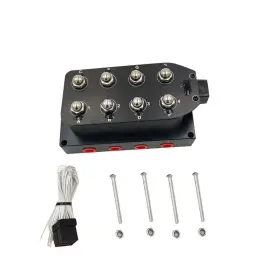 Pa115994p01 Parautostore 1/4 Inch Npt 4 Corner Air Compressor Valve Block Manifold Fit Suspension System #2