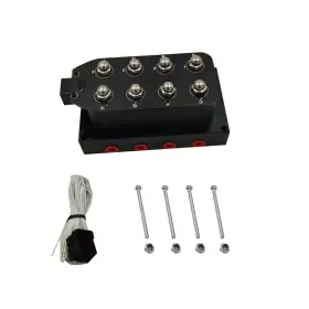 Pa115994p01 Parautostore 1/4 Inch Npt 4 Corner Air Compressor Valve Block Manifold Fit Suspension System #3