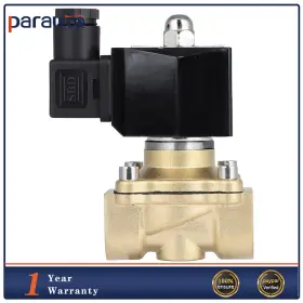 Pa843241p01 Parautostore 4pcs 3/4 Inch Npt 12v Air Suspension Valve Solenoid Brass Electric N/c Kit #2