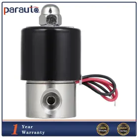 Pa843254p01 Parautostore 8 Solid 1/4 Inch Npt 12v Air Ride Suspension Valve Solenoid Electric Stainless Steel #2