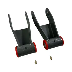 411120 Partner Motors 1 Inch -2 Rear Drop Shackles Lowering Kit For 1973-1986 1987 Chevy C10 Truck