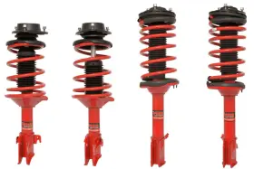 Ped-803035 Pedders Suspension Ezifit Lowering Springs Shocks Kit For 02-07 Wrx 04 Sti 1.2 Inch F/1.0 R