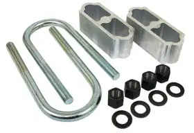 Ct80020 Performance Online 1960-72 Chevy C-10 Truck Aluminum Rear Lowering Block Kit - 2 Inch Drop
