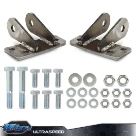 Ult-051506 Pit66 Fit For 1963-87 Chevy C10 C20 Lowered Truck Front Shock Relocation Extender Kit #3