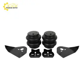 Pr117980e01 Premium Motoring Air Ride Spring Bags Rear Mounting Brackets And 2600 Lb Weld On Suspension Kit