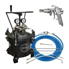 7105m Pro Pro-tek 2-1/2 Gallon Rustproofing System With Spray Gun Hose And Wands