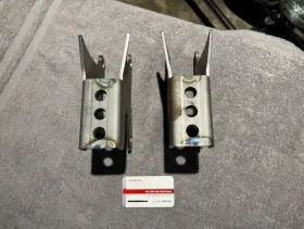 X2232 Pro-bilt Hot Rod Parts Weld On Parallel 4 Bar Link Suspension Rear Axle Brackets Coil Over Mounts Too