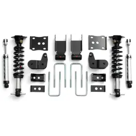 3.5in-5.5in Qa1 Lk01-ff04 For 21-25 Ford F150 4wd Single Adjustable Lowering Kit