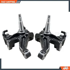 Li01-055 Qearl Auto Parts New 3ftft For 1973-1987 Chevrolet C-10 R10 Drop Lowering Spindles 1.25 Inch Rotor 2wd #2