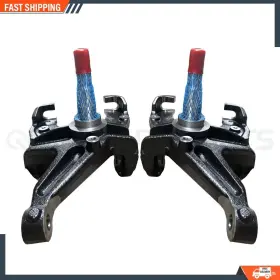 Li01-055 Qearl Auto Parts New 3ftft For 1973-1987 Chevrolet C-10 R10 Drop Lowering Spindles 1.25 Inch Rotor 2wd