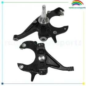 13250677 Rainbow Front 2x Drop Spindles Lowering Kit 2 Inch For 2wd 82-04 Chevrolet S10 83-90 Gmc S15