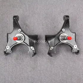 Se701008 Redlei 2 Inch Drop Spindles For Chevy Silverado C1500 Gmc Sierra 1.25 Rotor 2wd 88-98 #2