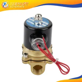 Re107656f01 Refast-autoparts Single 1/2 Inch Npt For Train Horn Air Ride Suspension Valve Electric Solenoid Brass #2