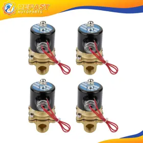 Re829114f01 Refast-autoparts 1/2 Inch Npt 4pc Air Ride Suspension Valve Electric Solenoid Brass Fit For Train Horn