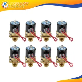 Re829115f01 Refast-autoparts 1/2 Inch Npt 8pc Air Ride Suspension Valve Electric Solenoid Brass Fit For Train Horn