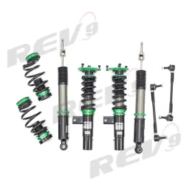 R9-hs2-033 Rev9 4 Open Box Hyper Street Ii Coilover Kit For 2010-2014 Vw Golf Mk6 54.5 Clamp
