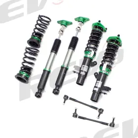 R9-hs2-089 Rev9 2 Hyper Street Ii Coilover Lowering Strut Shock Kit For 16-18 Ford Focus Rs