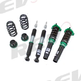 R9-hs2-090 Rev9 2 Hyper Street Adjustable Coilover Shock Kit For 18-22 Audi A5 Quattro