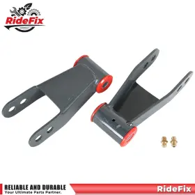 Rf3444243 Ridefix For 1975-87 Gmc Chevy C10 2 Inch Rear Adjustable Leveling Lowering Shackles Drop Kit
