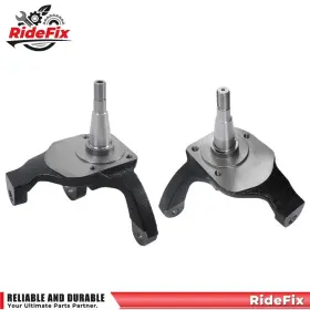 Rf6297129 Ridefix 2pcs For 1966-1977 Vw Beetle 2.5 Inch Drop Spindles Ball Joint With Drum Brakes