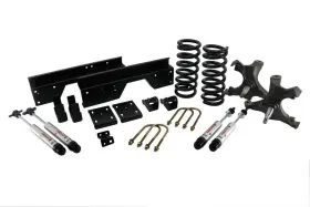 11370115 Ridetech Suspension Lowering Kit - 1988-1998 C1500 Streetgrip System For 1990-19
