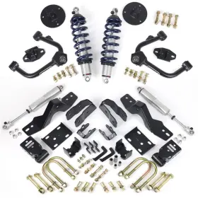 11720116 Ridetech Suspension Lowering Kit - System For 2019-2025 Silver