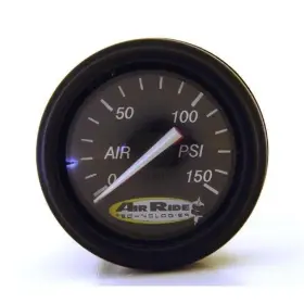 31960003 Ridetech Air Pressure Gauge Dual Needle 150psi