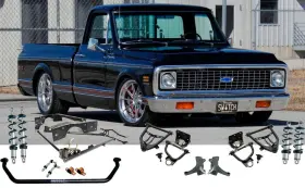Art11350201 Ridetech C-10 1971-1972 Complete Front And Rear Coilover System