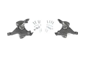 1725box1 Rough Country 843030106690 2 Inch Lowering Spindles For 1988-1998 Chevy/gmc 1500 2wd -