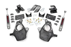 Rough Country 843030171704 2/4 Inch Lowering Kit For 1999-2006 Chevy/gmc 1500 2wd - 722.20 Rough Country 843030171704 2/4 Inch Lowering Kit For 1999-2006 Chevy/gmc 1500 2wd - 722.20