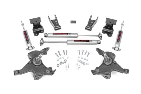 Rough Country 843030171728 2/4 Inch Lowering Kit For 1988-1998 Chevy/gmc C/k1500 2wd - 725.20